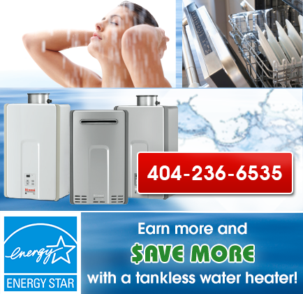 Atlanta Tankless Hot Water Heaters